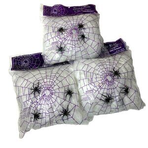 Spiderweb Bundle of three Reusable Webs Vintage by Paper Magic Group